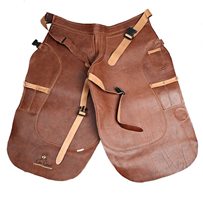Con Cuero - Leather Apron - Long